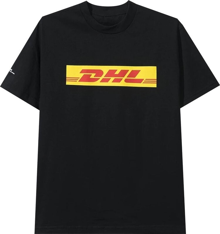 

Футболка Anti Social Social Club x DHL Tee 'Black', черный