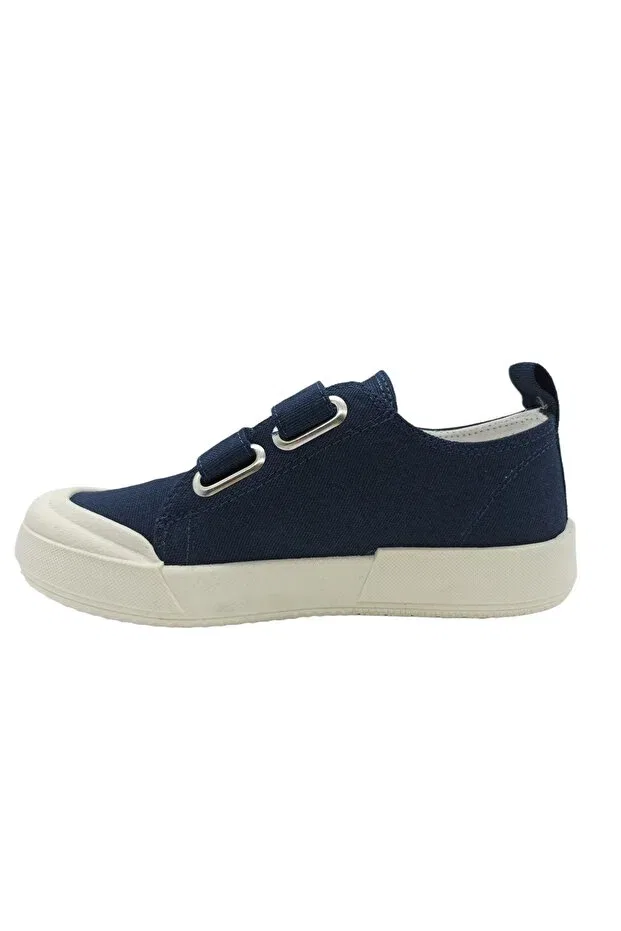 Детские туфли для девочек текстильные Rocky, Navy Blue — фото 3