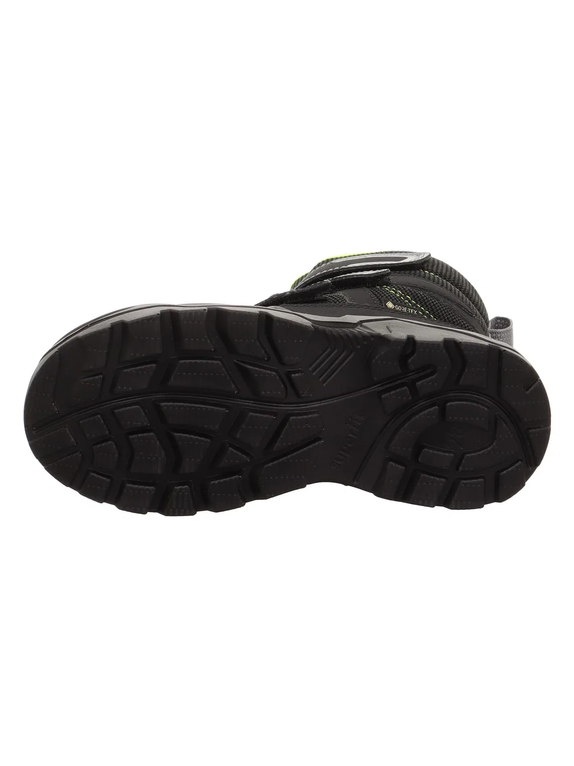 Детские снежные ботинки для мальчиков на липучке Snow Max Warm Gefütterte Gore-tex Superfit, Black Yellow 0030 — фото 4