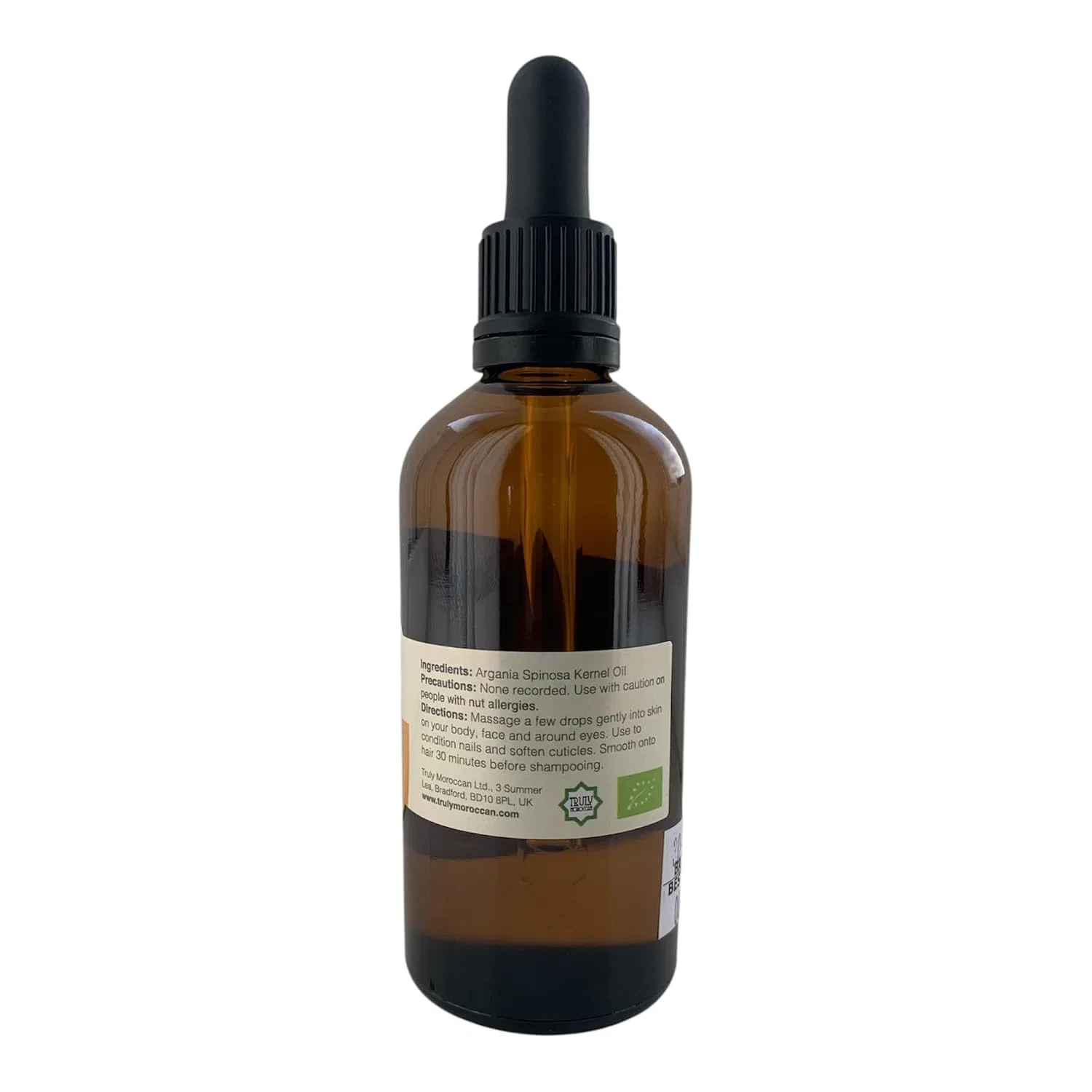 Масло для лица и тела Argan Oil 100% Pure & Organic, 50 мл, Truly Moroccan — фото 3