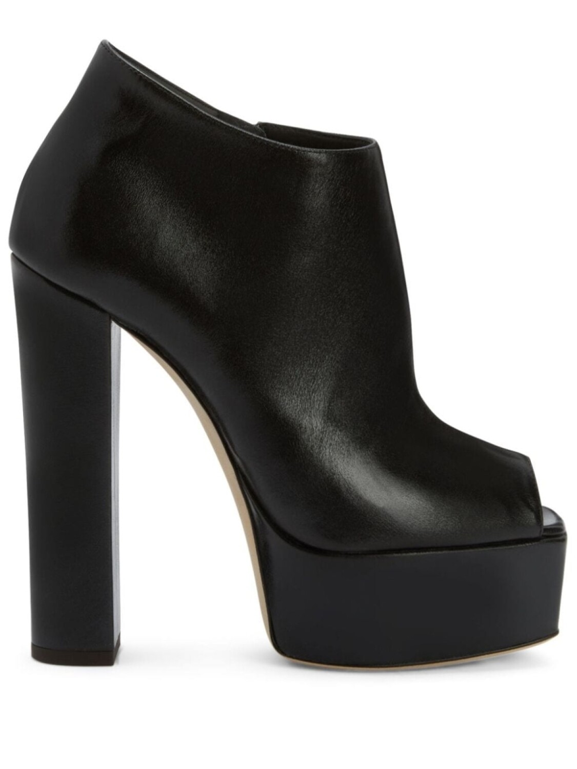 Giuseppe Zanotti ботильоны Judith 120 с открытым носком, черный