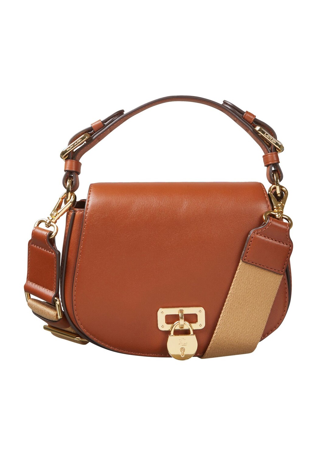 

Кожаная сумка через плечо для женщин с магнитной кнопкой LAUREN RALPH LAUREN, цвет Lauren Tan, Бежевый, Кожаная сумка через плечо для женщин с магнитной кнопкой LAUREN RALPH LAUREN, цвет Lauren Tan