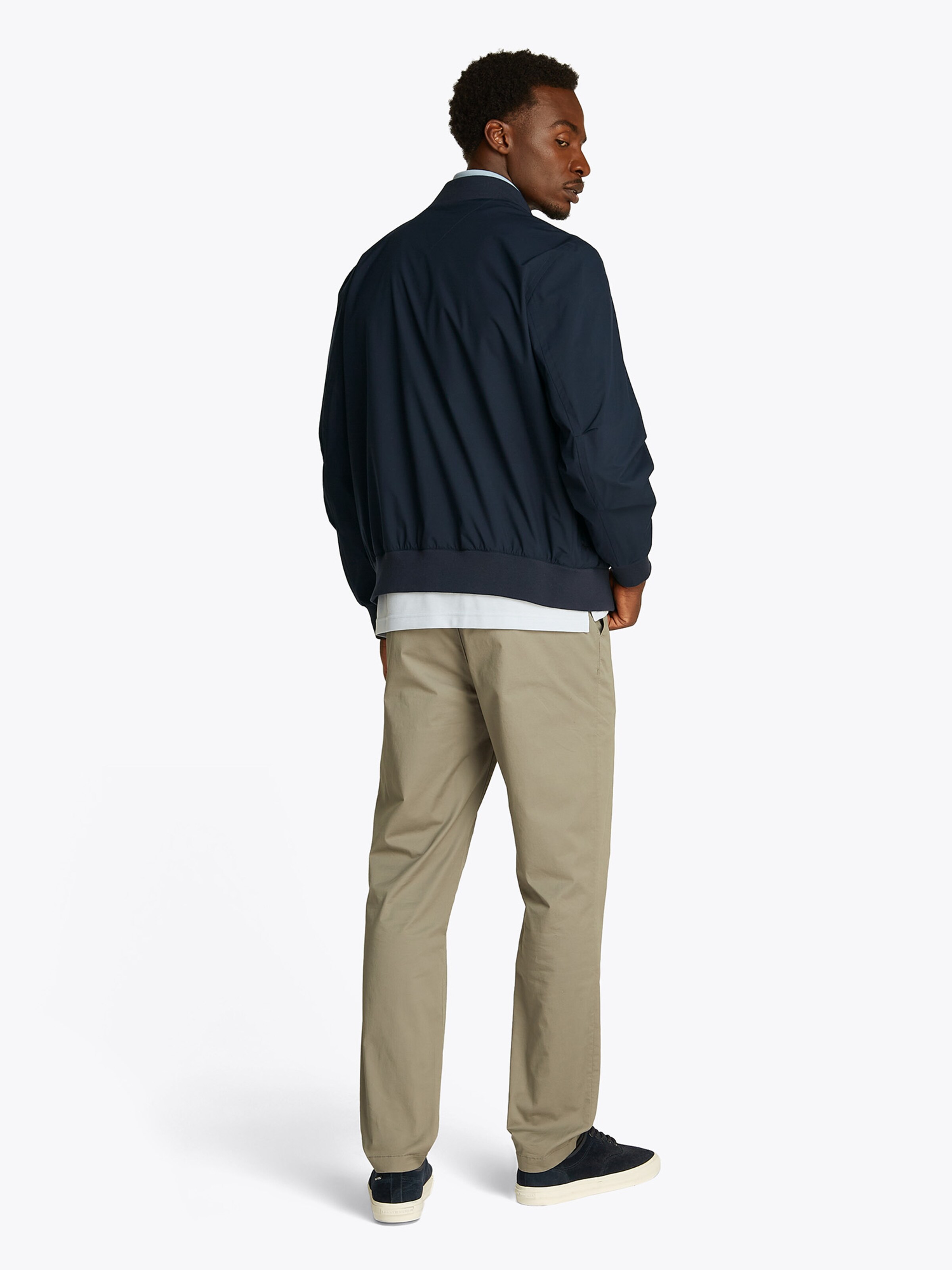 TOMMY HILFIGER Куртка для межсезонья в цвете Navy — фото 4