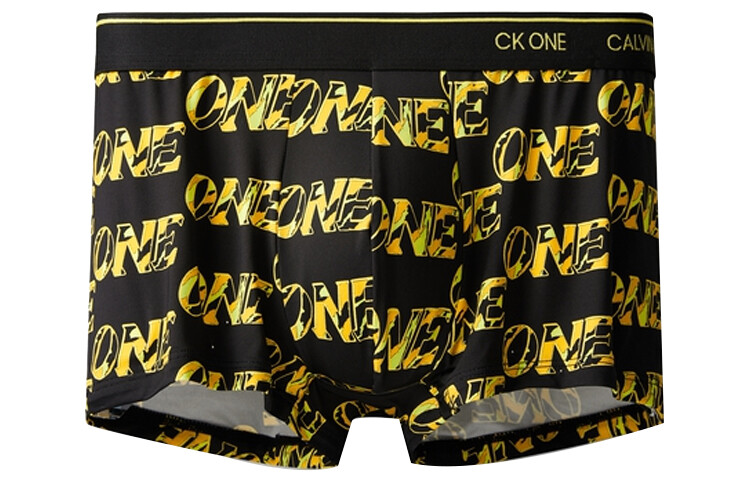 

Мужские трусы Calvin Klein, цвет Black and gold (1-bar)