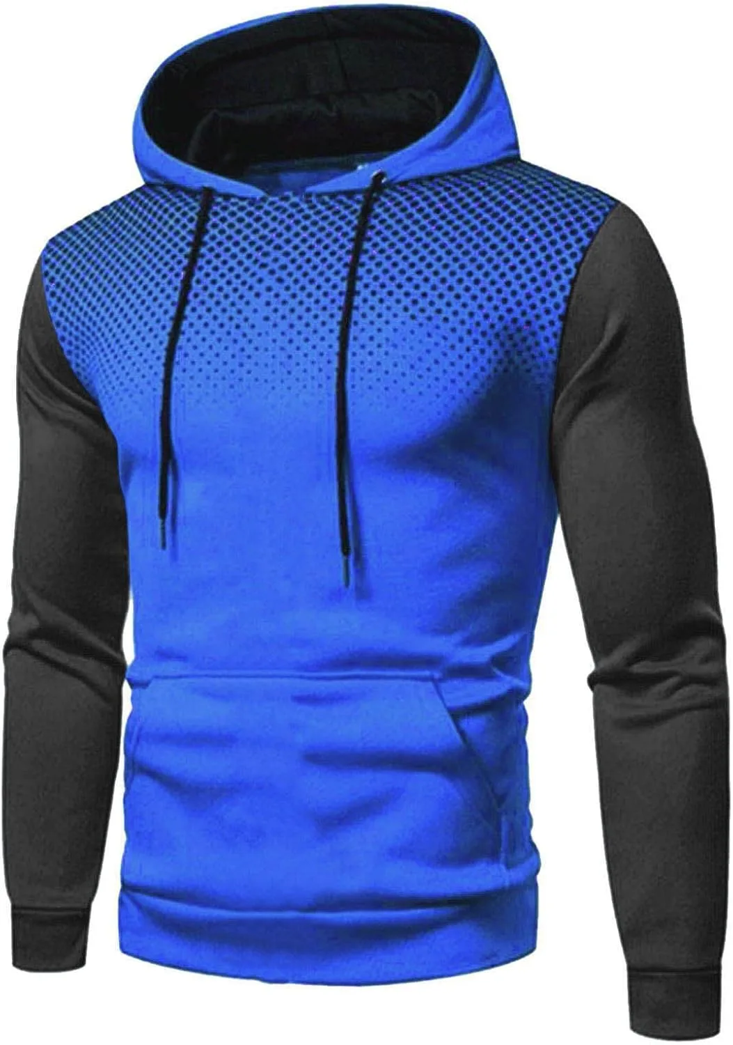 

Мужской худи slim fit с цветными блоками Dovford