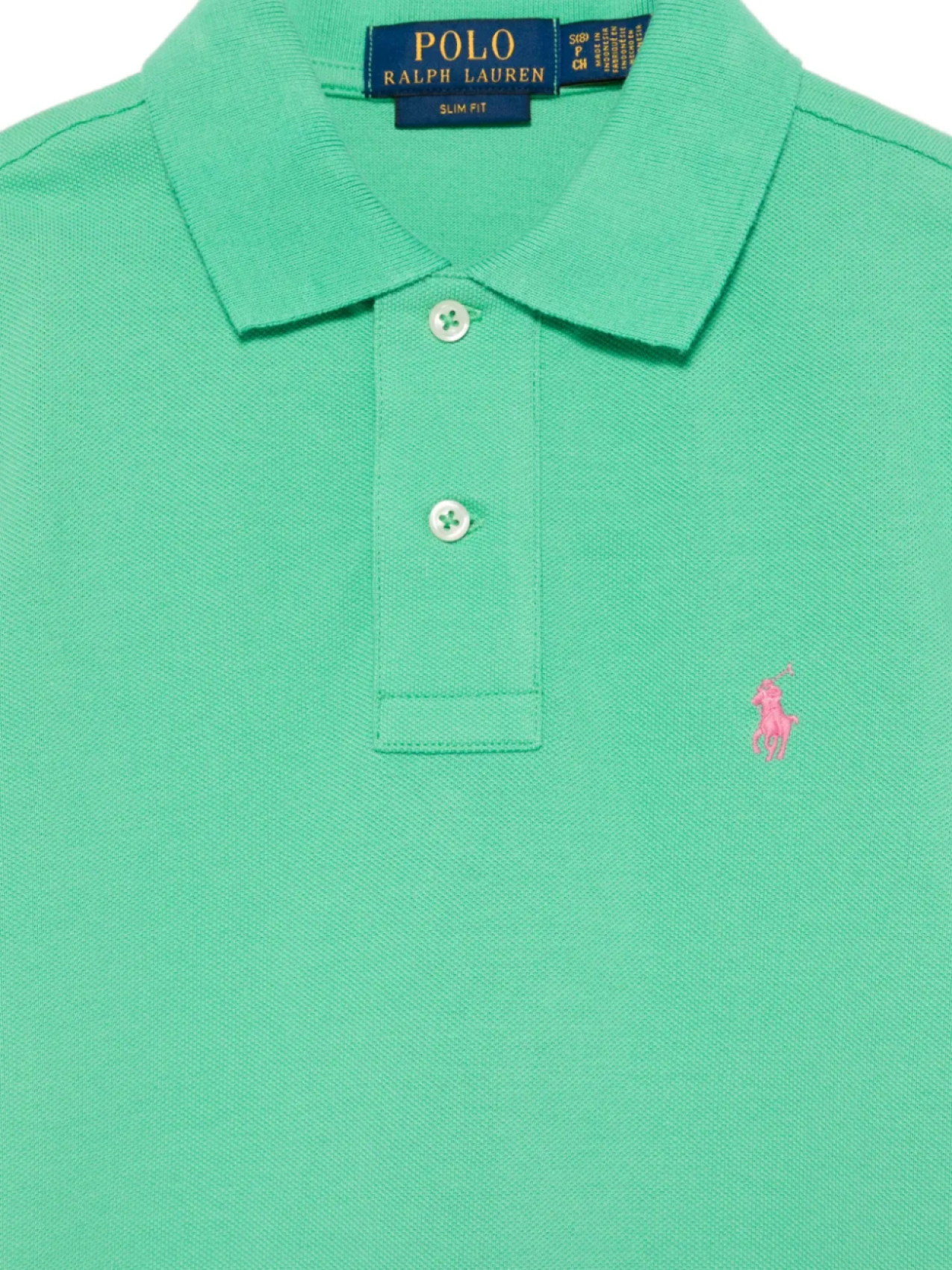 POLO RALPH LAUREN KIDS рубашка поло Polo Pony, зеленый — фото 3