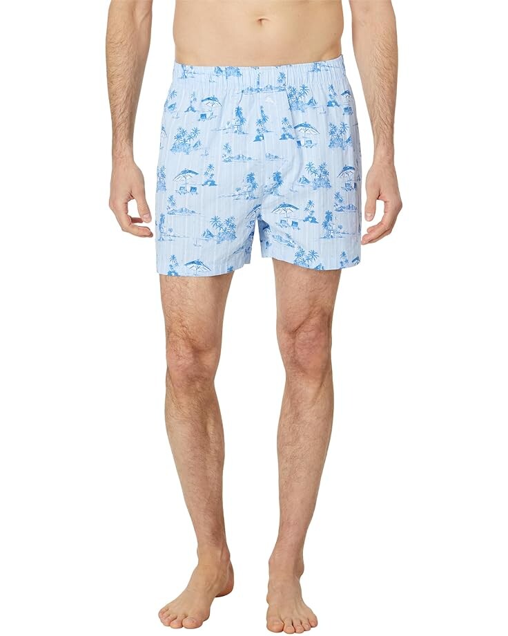 

Боксеры Tommy Bahama Cotton Seersucker, цвет Beach Stripe