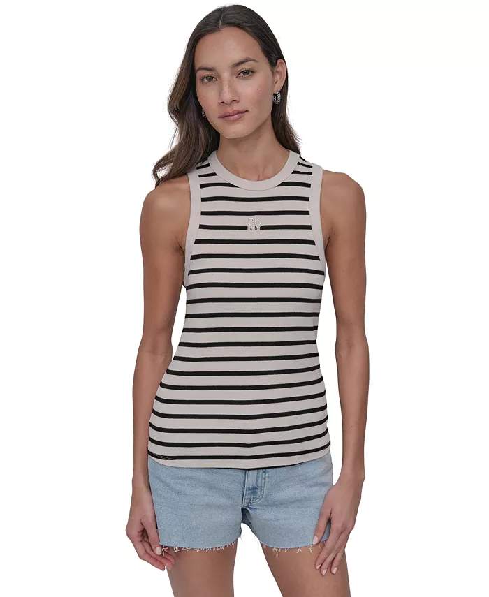 

Женский топ с круглым вырезом DKNY Jeans, зеленый