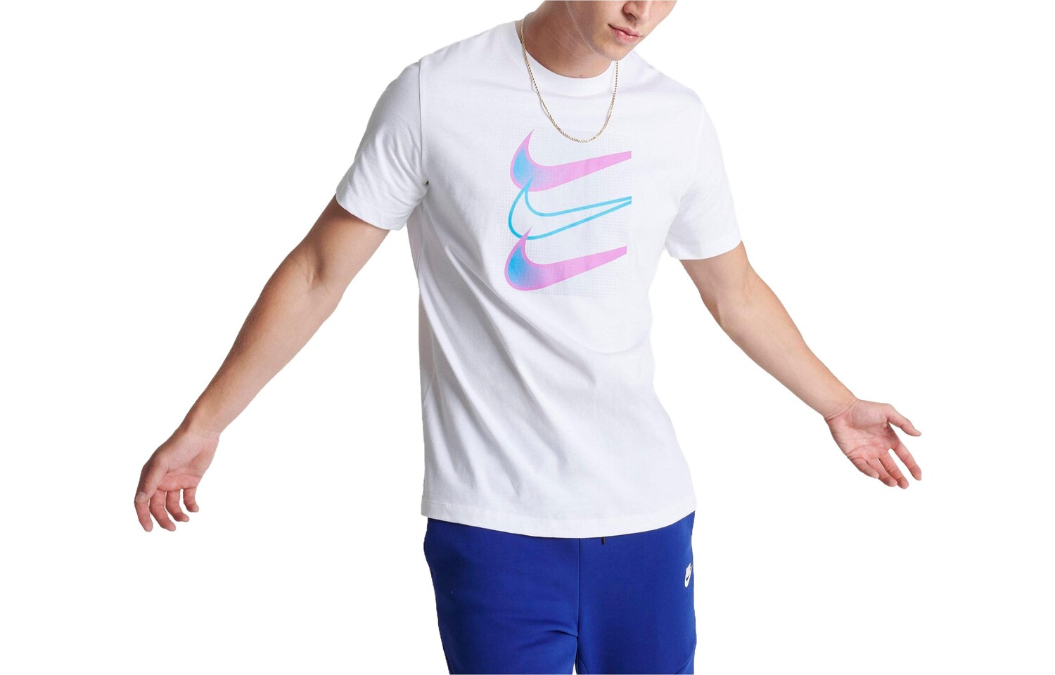 

Футболка мужская белая Nike, белый