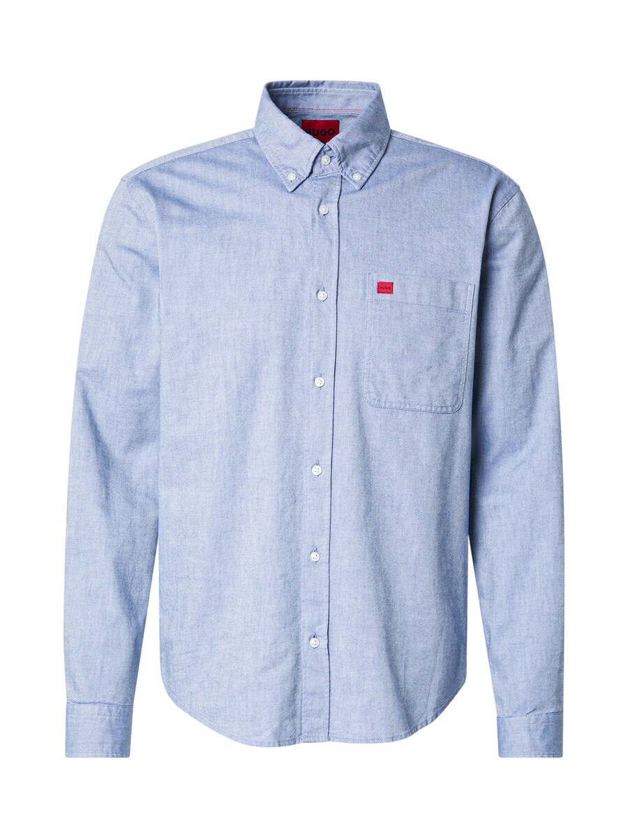 

Рубашка Slim Fit на пуговицах HUGO Evito, Light blue