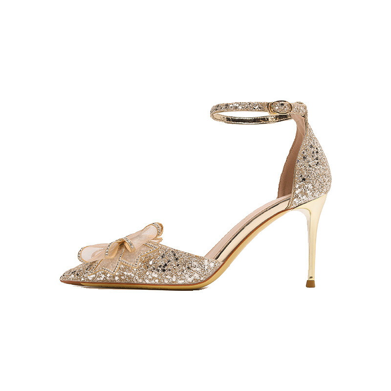 

Туфли женские на высоком каблуке Imono, цвет Champagne color - 8CM