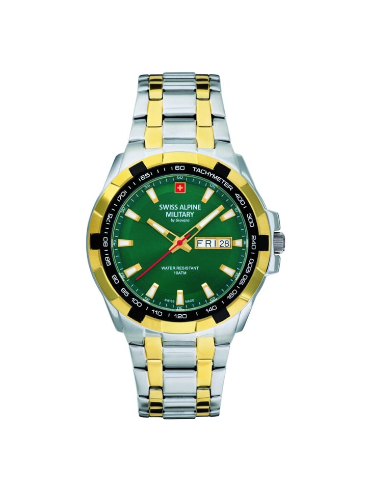 

Swiss Military Кварцевые часы 7043.1144SAM в двухцветном исполнении