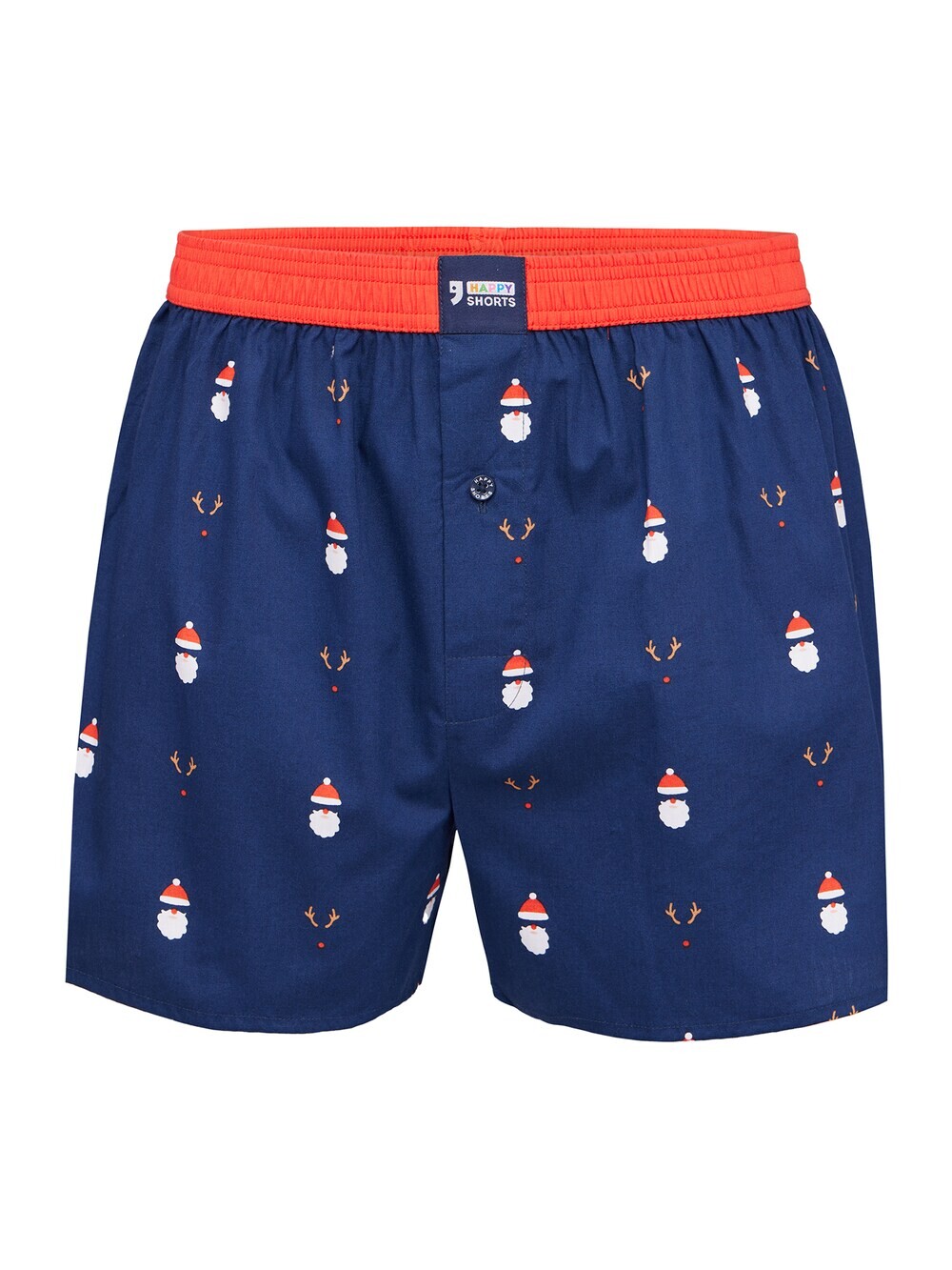 

Трусы боксеры Happy Shorts XMAS, темно-синий