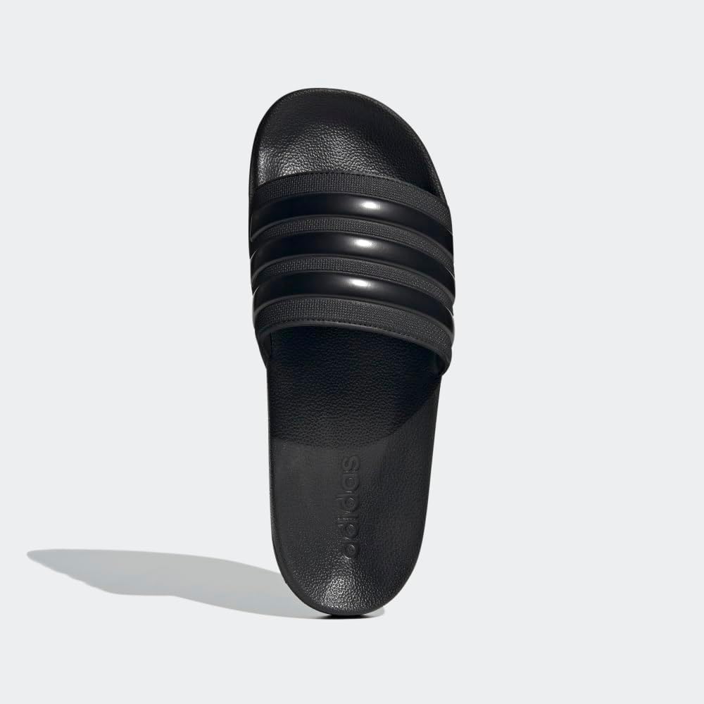 Сланцы для душа adidas Adilette для взрослых унисекс, черный — фото 3