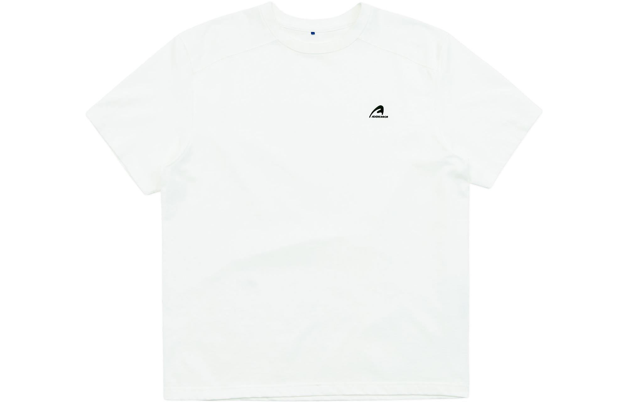 

Футболка из хлопка с вышитым логотипом ADER ERROR, белая