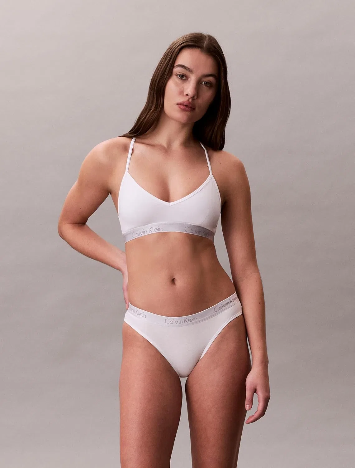 Бюстгальтер Calvin Klein White — фото 3