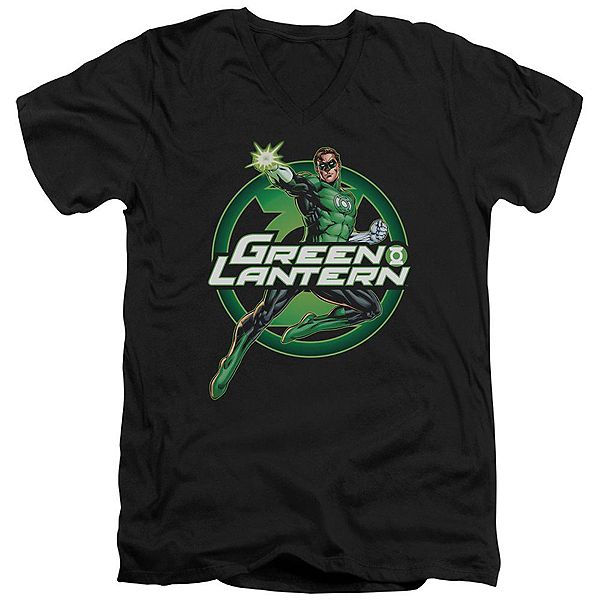 

Футболка с коротким рукавом justice league of america lantern glow Licensed Character