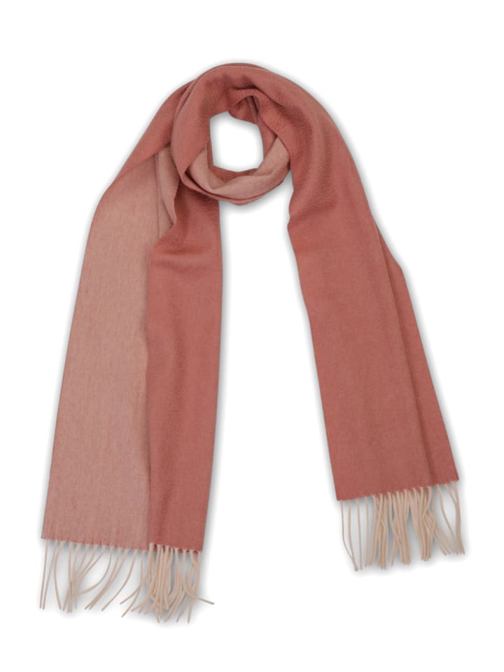 

Органический двусторонний шарф белого цвета CASH-MERE.CH