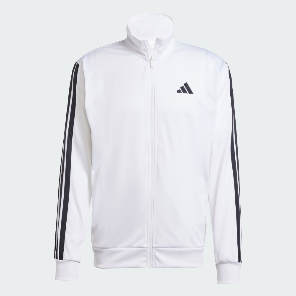 Спортивный костюм Adidas 3-Stripes Tricot Regular Track Jacket, белый — фото 4