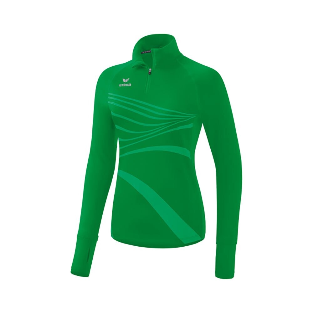 

Футболка с длинным рукавом Erima Racing Half Zip, зеленый