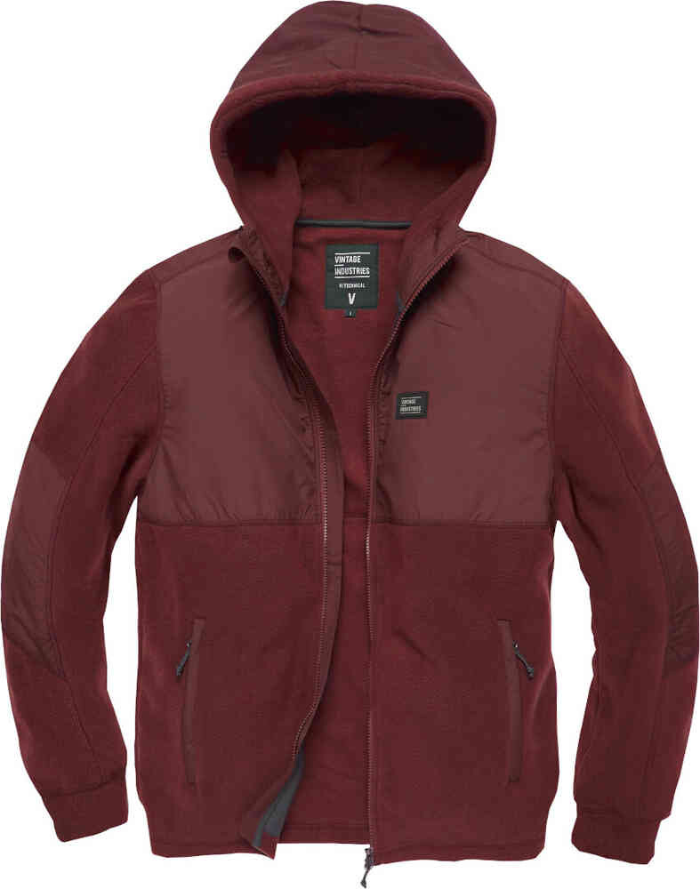 

Флисовая куртка Landell Vintage Industries, бургундия
