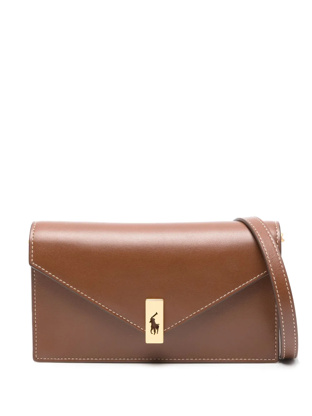 

Сумка Polo ID на цепочке POLO RALPH LAUREN, коричневый