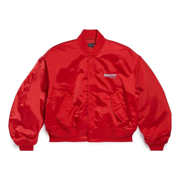 

Куртка political campaign varsity jacket 'red' Balenciaga, красный