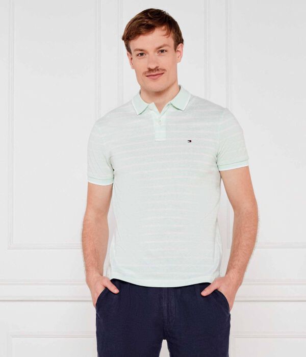 

Рубашка поло Regular fit Tommy Hilfiger, голубой