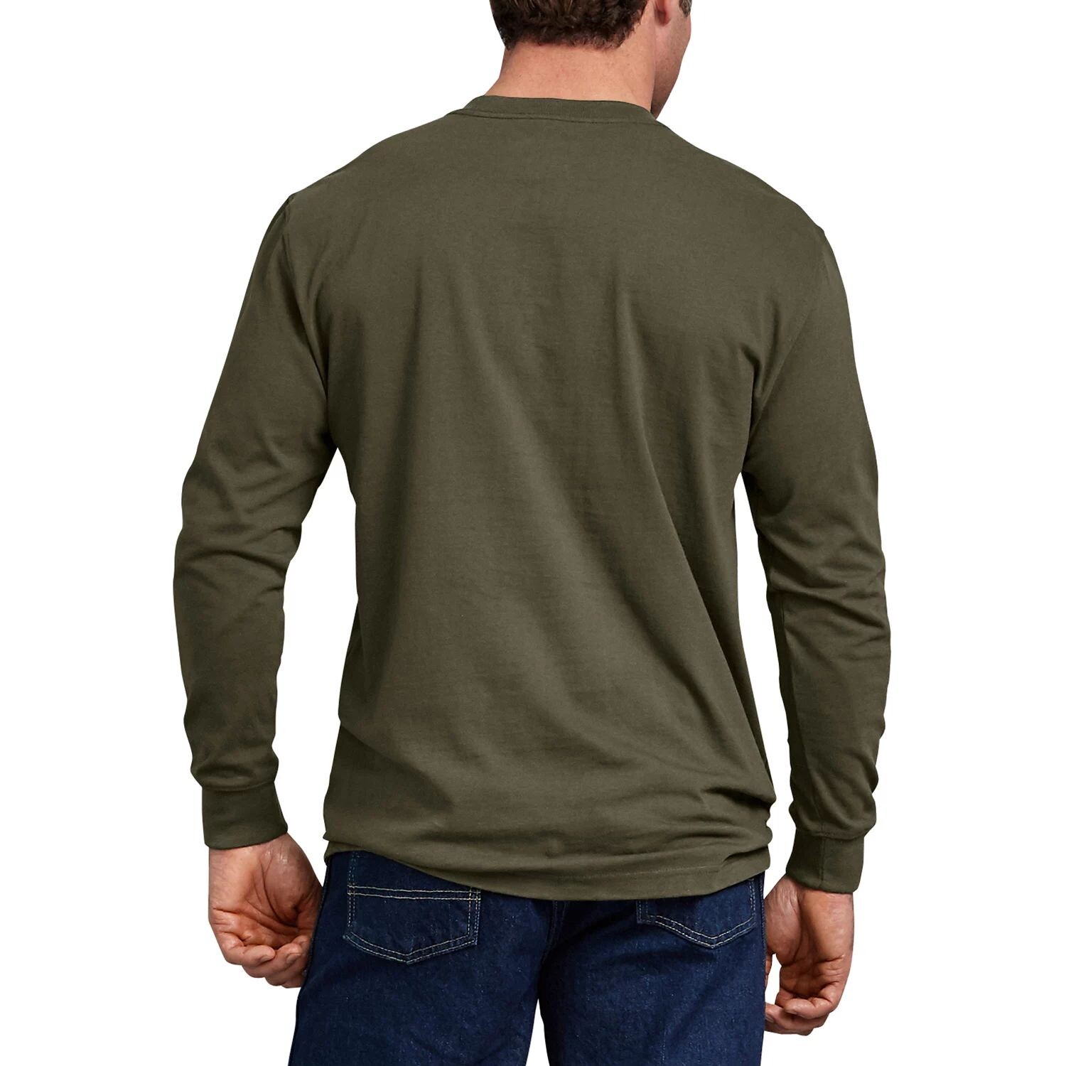 

Мужская тяжелая футболка свободного покроя Dickies с круглым вырезом