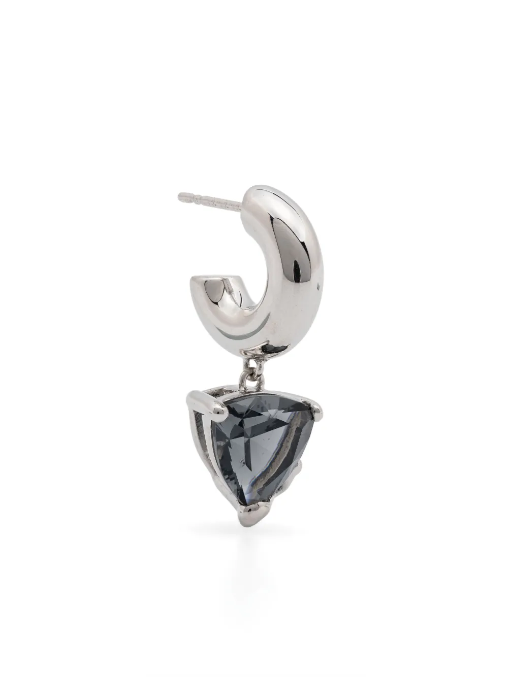 

Серьга-кольцо Omotesando Ramune Maria Black, серебяный