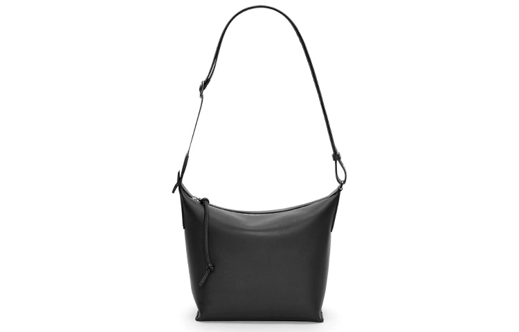 LOEWE Мужская сумка через плечо из мягкой гладкой кожи с жаккардовой тканью — фото 3