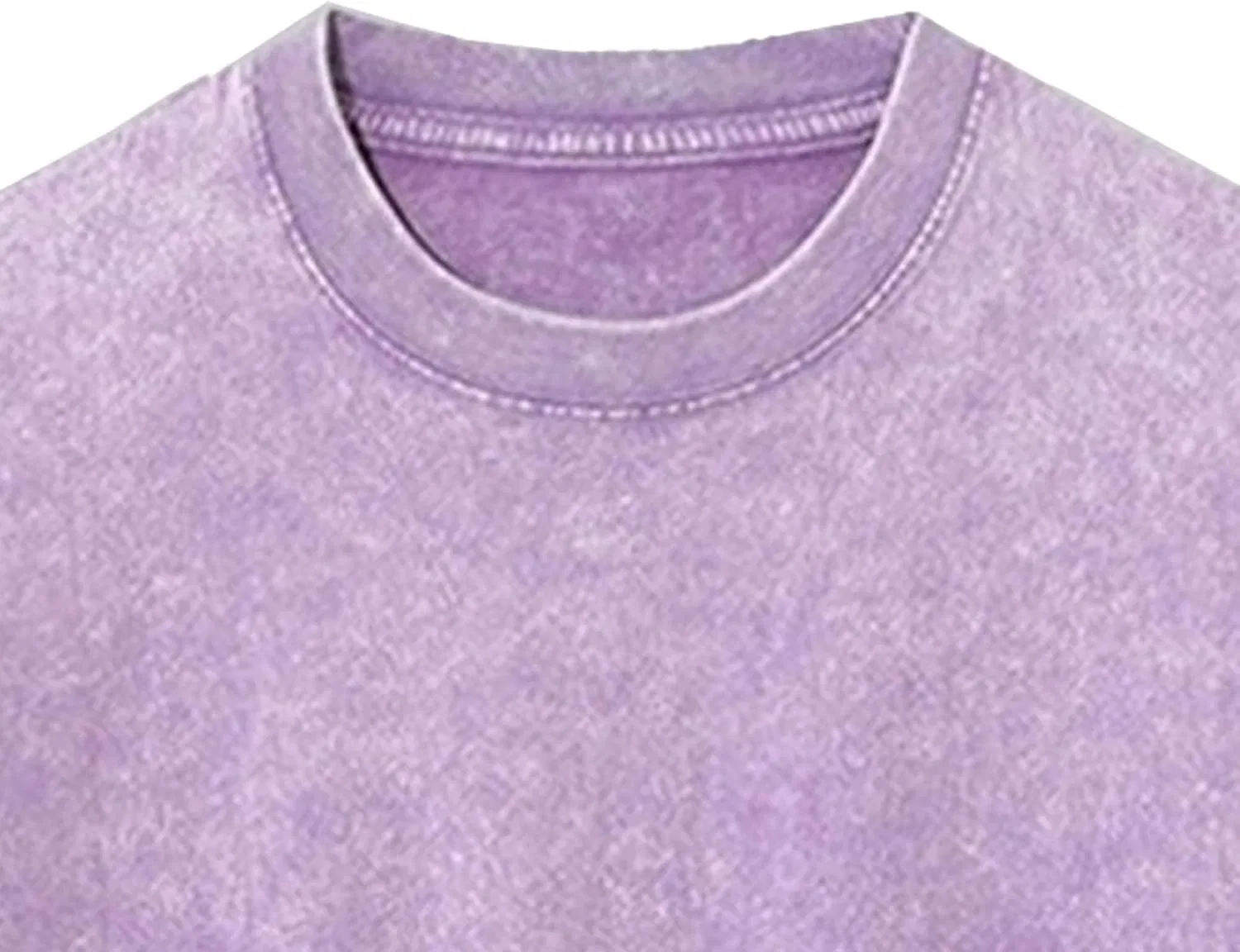 Мужская свободная футболка оверсайз Heavy Cotton Vintage Tee, Purple — фото 2