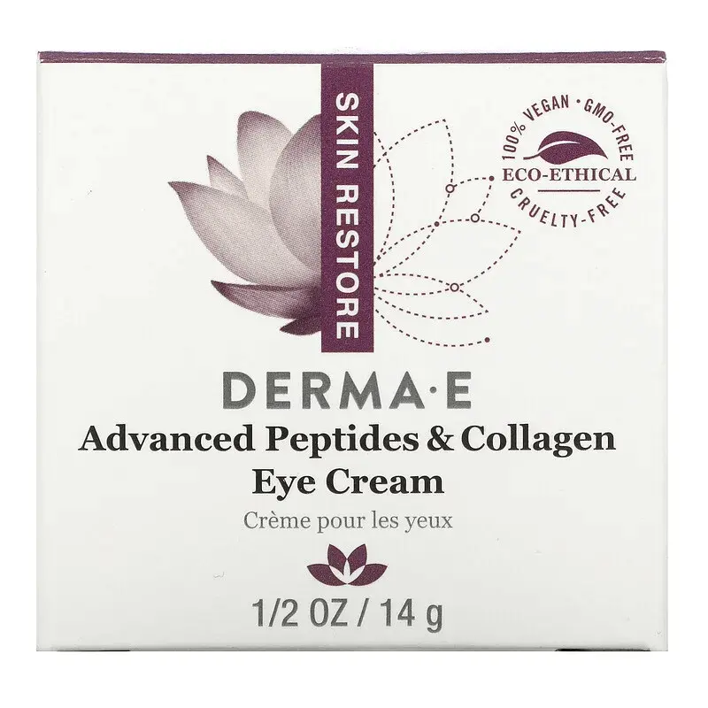 Крем для кожи вокруг глаз Derma E с пептидами и коллагеном, 14 г — фото 3