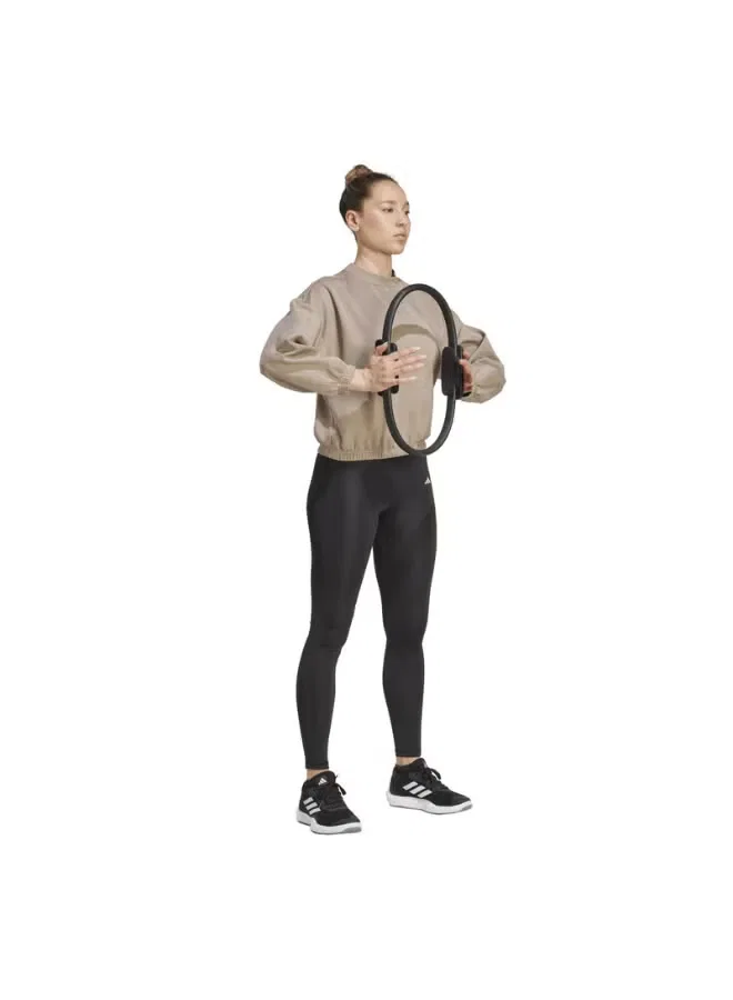 Свитшот с технологией CLIMACOOL Yoga Essentials Adidas, коричневый — фото 4