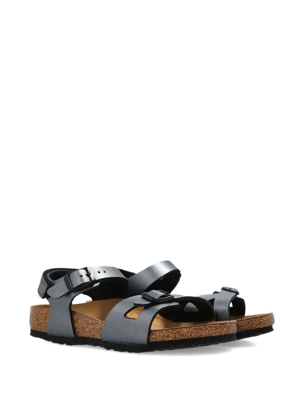 Сандалии Rio с пряжкой Birkenstock Kids, черный