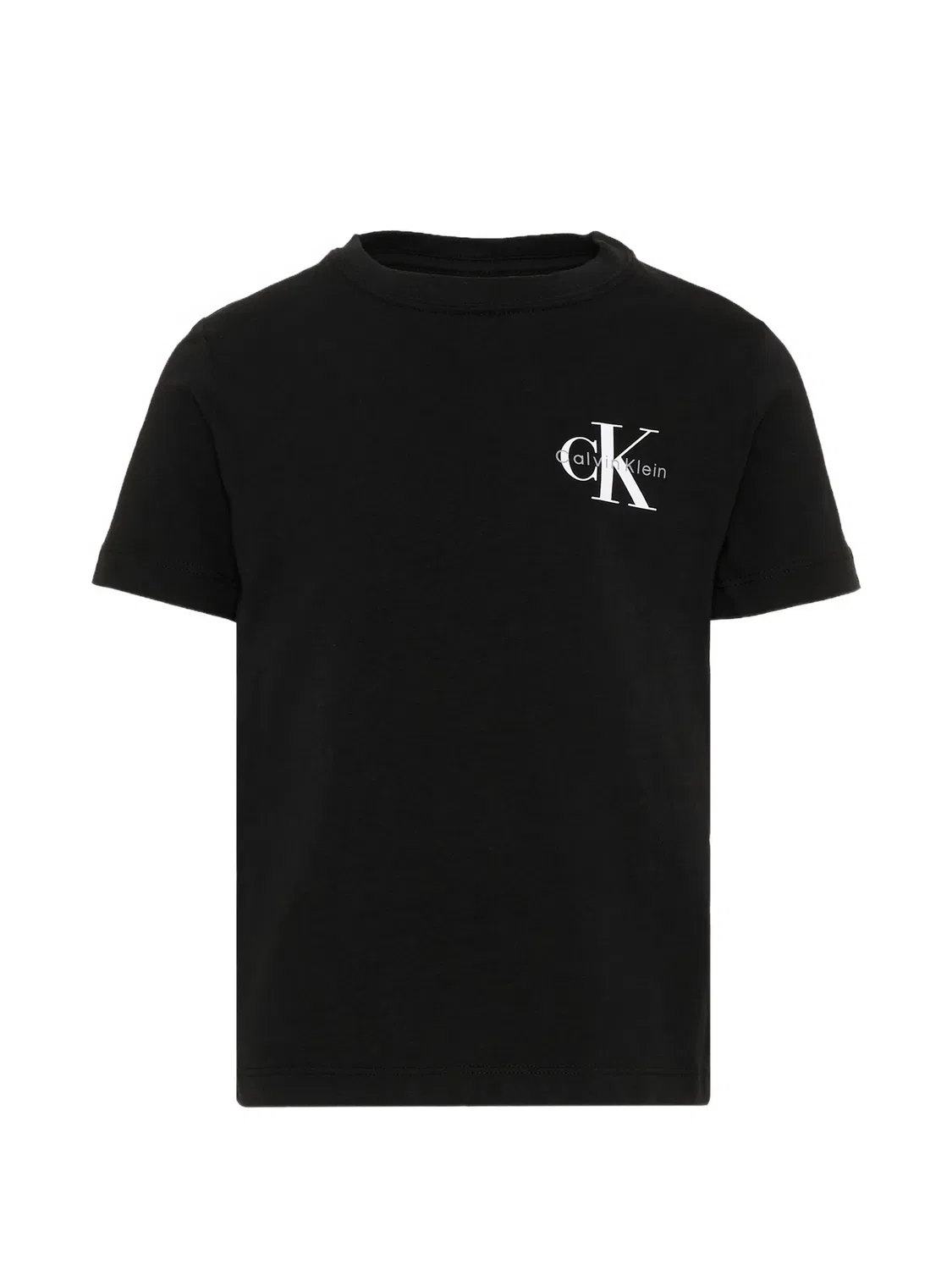 Футболка с логотипом Calvin Klein Kids, черный