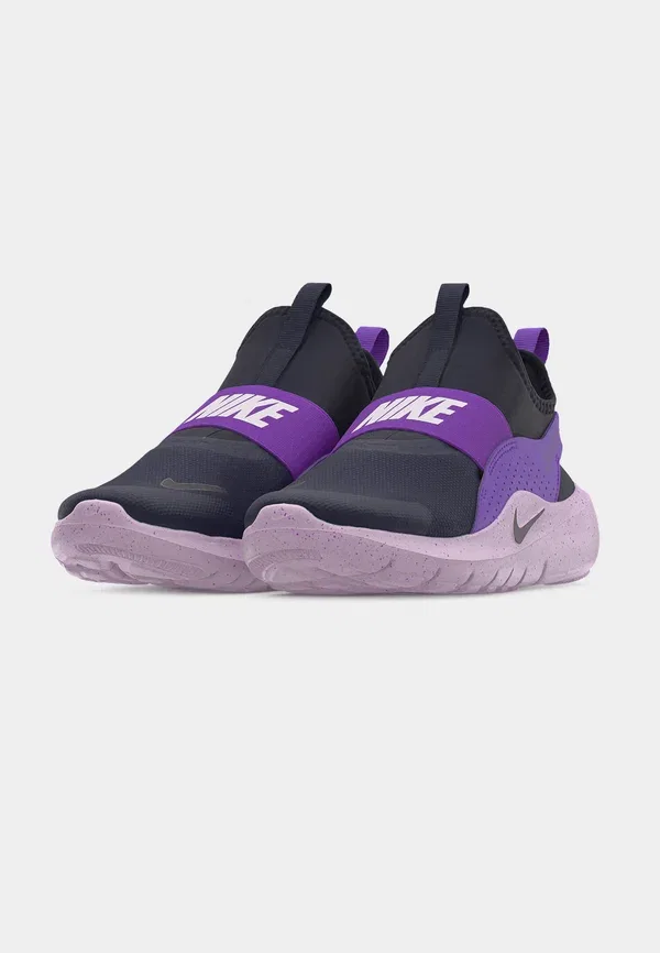 Кроссовки с утеплением Flex runner Nike Performance blackened blue/black/bright violet/bleached lilac, черный/синий/фиолетовый/сиреневый — фото 3