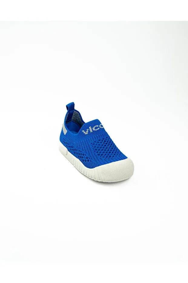 Детские туфли для девочек с коротким каблуком Vicco, Sax Blue