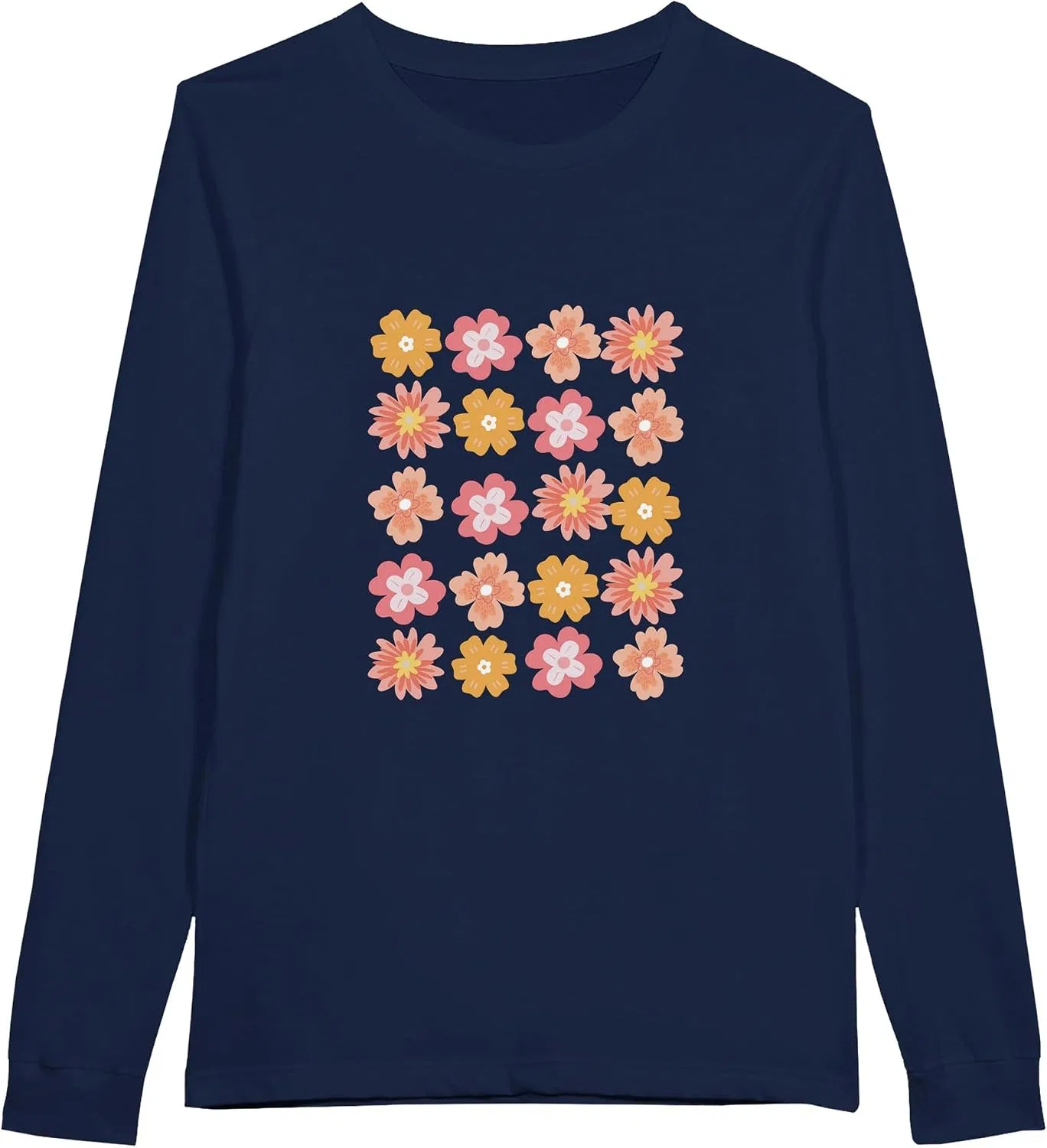 Женская футболка с длинным рукавом Premium Unisex, Navy