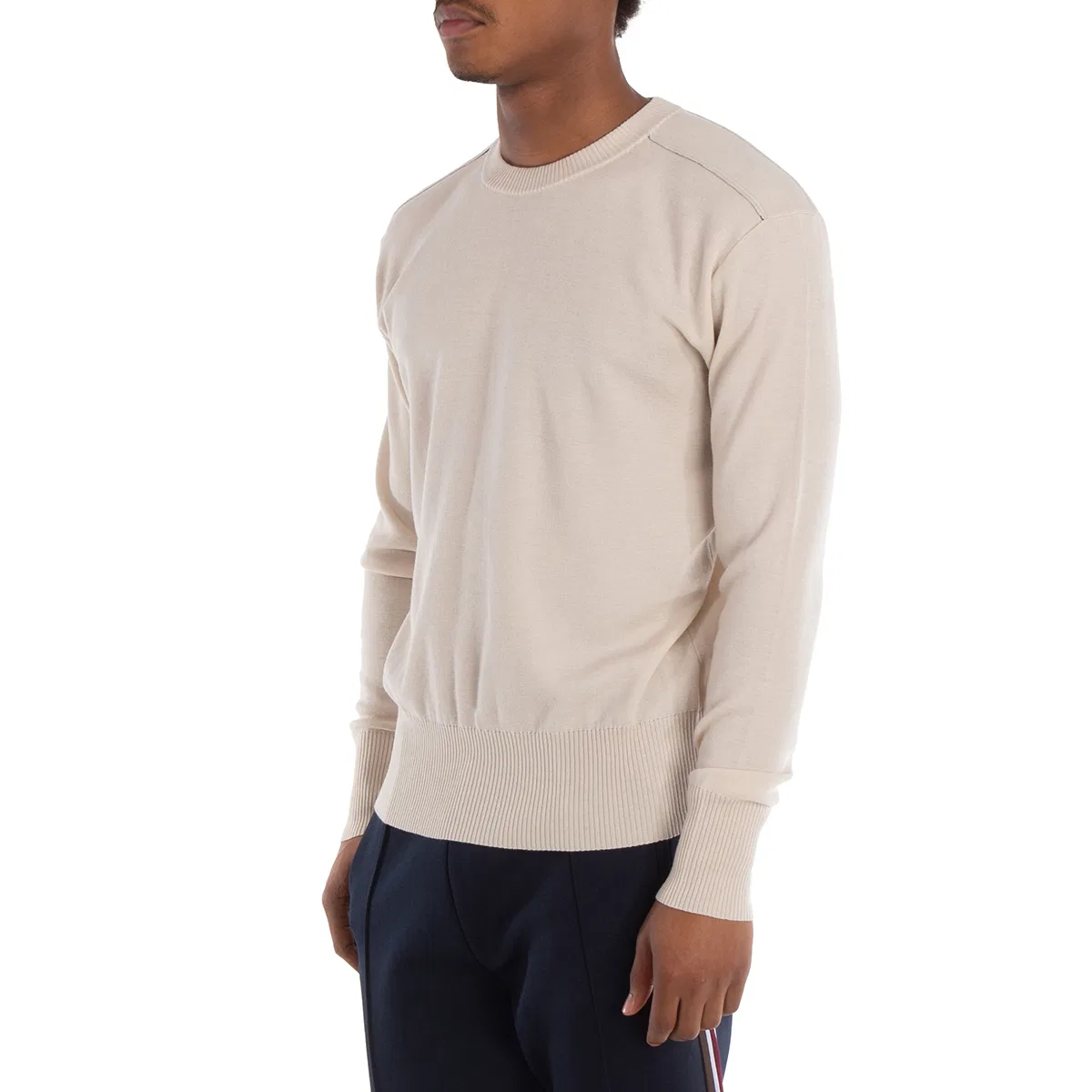 Джемпер с круглым вырезом Crew-Neck Wool Jumper Burberry, Soap — фото 2