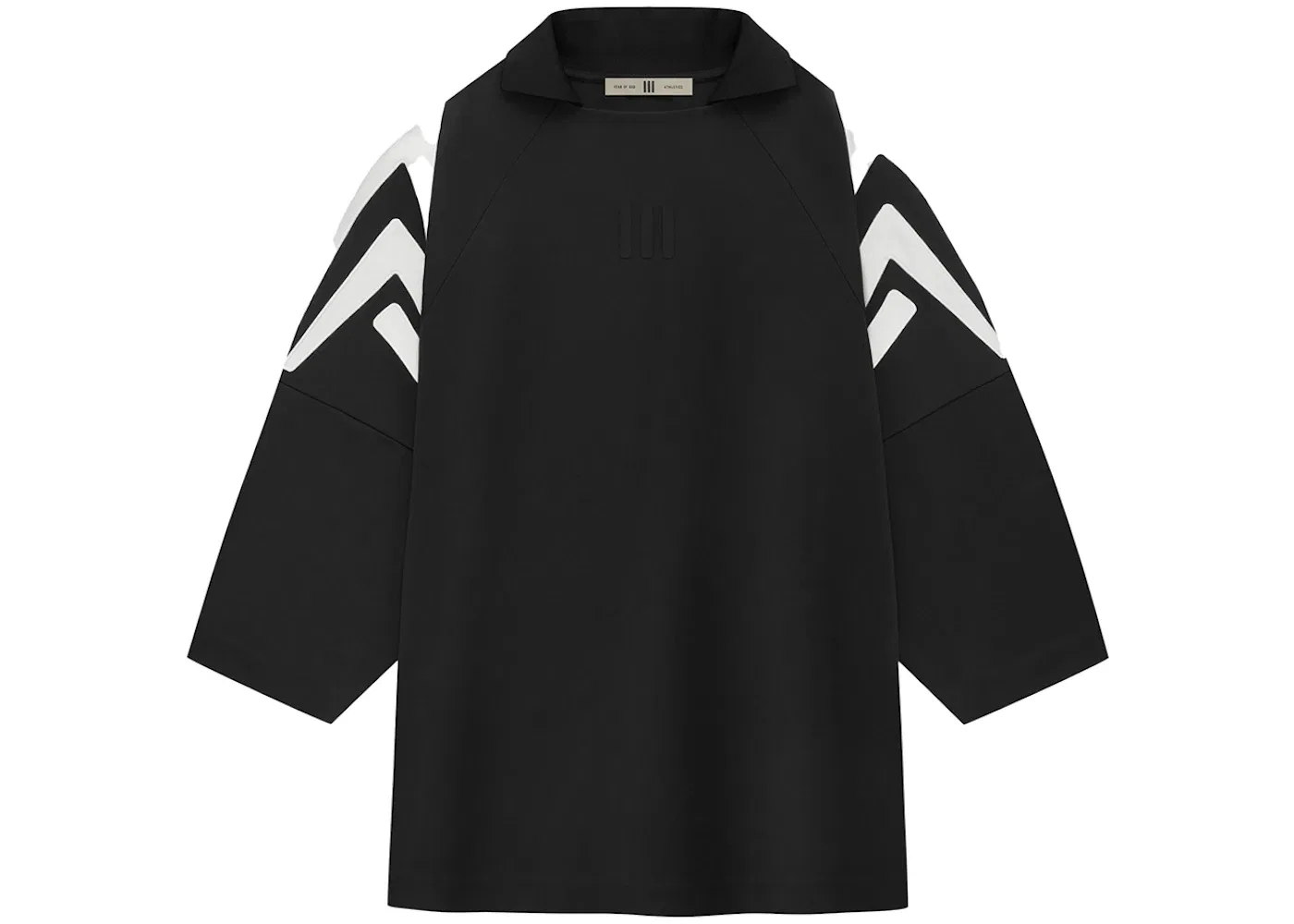 Мужская футбольная джерси с длинным рукавом Jersey Fear of God, Black
