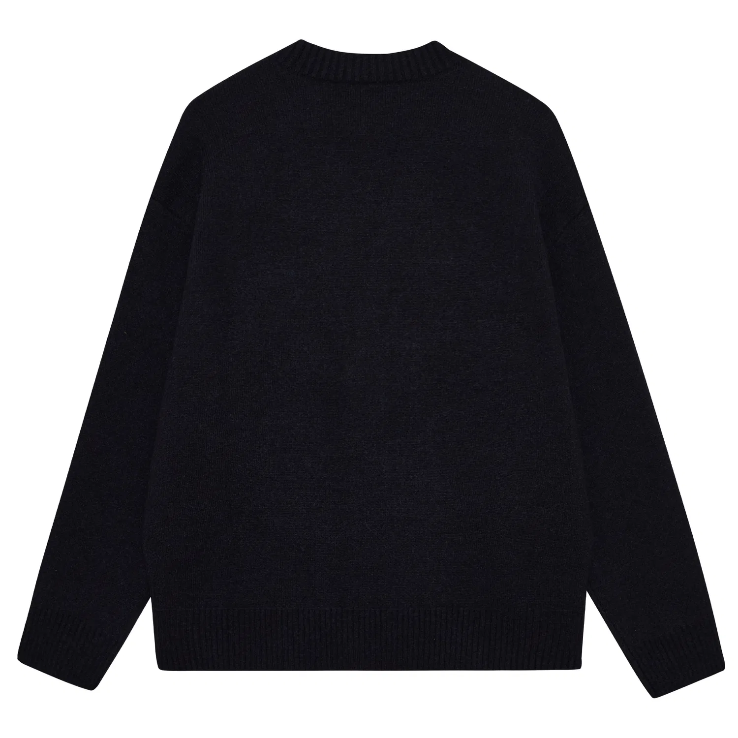 Детский кардиган с V-образным вырезом Knitwear Unisex V Neck Moderate Cardigan CLIMAX VISION, Black — фото 3