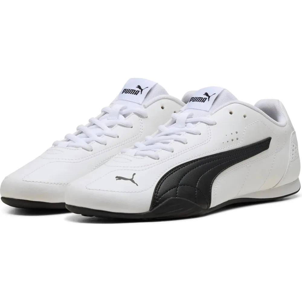Детские кроссовки для повседневного спорта, белые Puma Catch Puma — фото 2