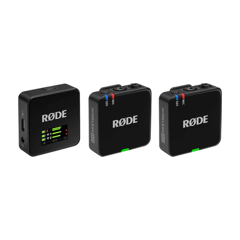 

Беспроводная микрофонная система Rode Wireless Go III, черный