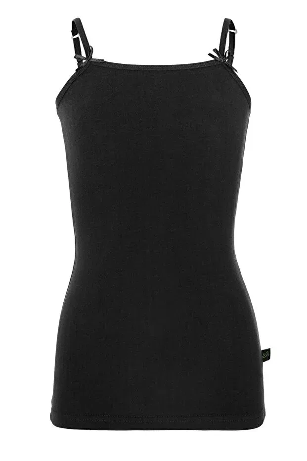 Детское для девочек белье с бретелькой-спагетти Brz Kids, Black