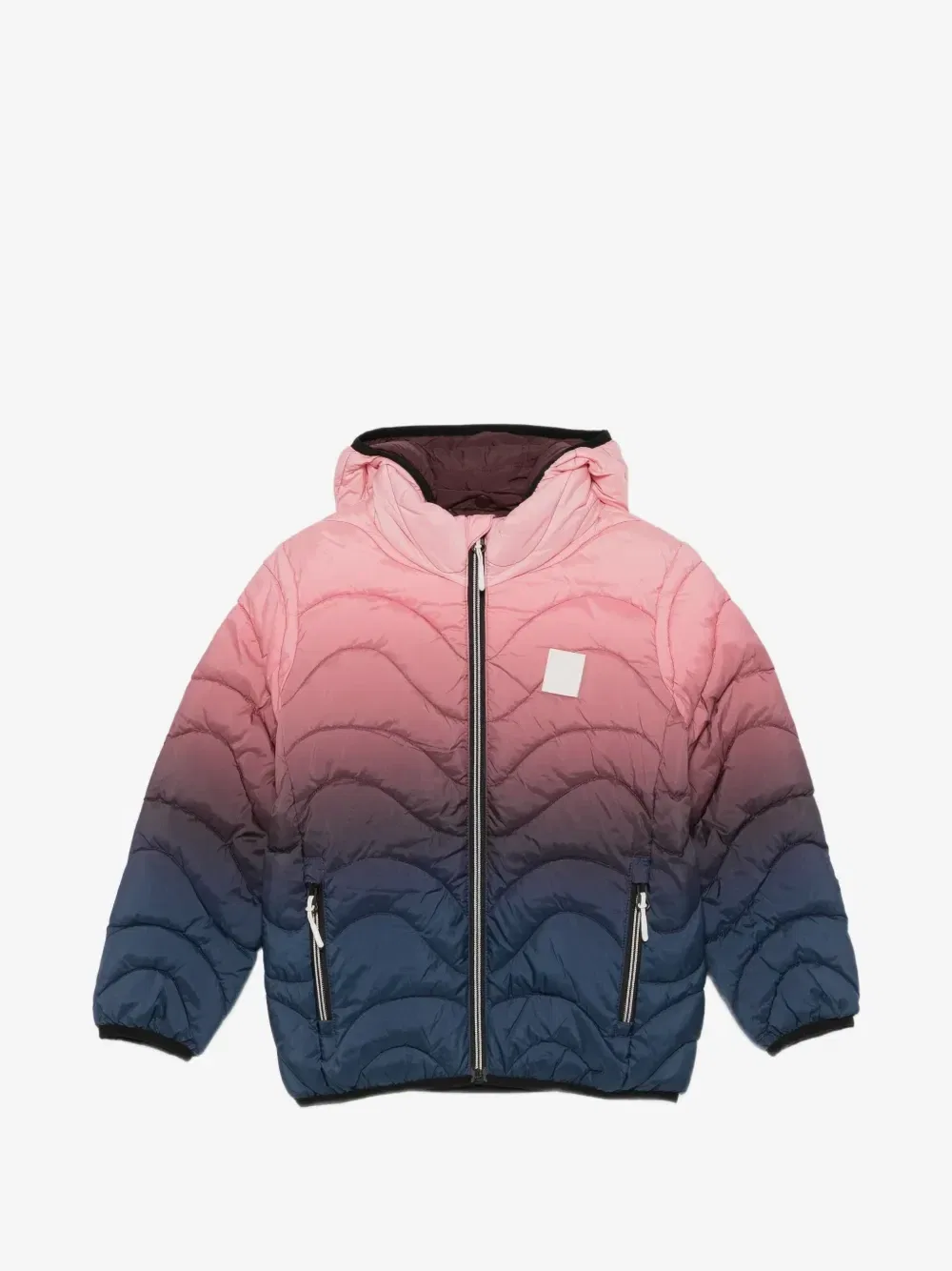 Стеганая куртка Hao Ombre Wave Molo, розовый
