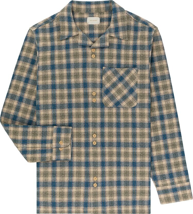 

Рубашка Aimé Leon Dore Patterned Leisure Shirt 'Blue/Tan Plaid', разноцветный