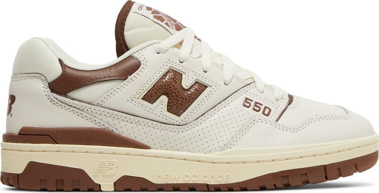 

Кроссовки New Balance Aimé Leon Dore x 550 'Brown', белый