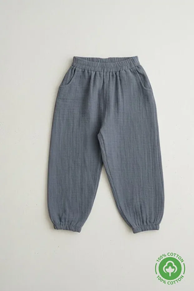 Детские брюки для девочек хлопковые Çitil, Gray