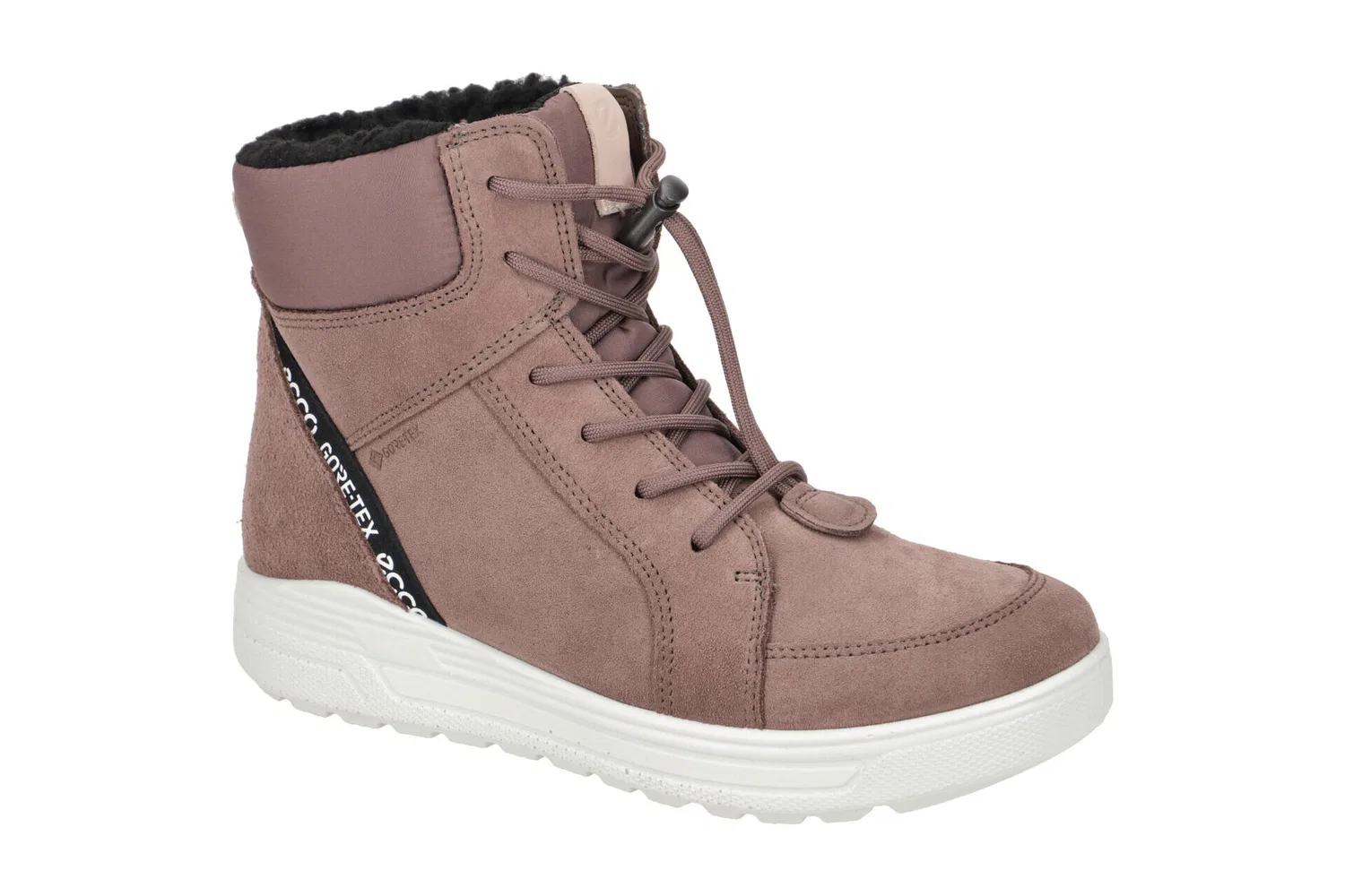 Детские зимние ботинки для девочек с мембраной GORE-TEX URBAN - SNOWBOARDER Kids GTX Ecco, Orchideenpink